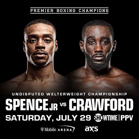 order spence vs crawford ppv|Errol Spence Jr. vs. Terence Crawford fight date, start。